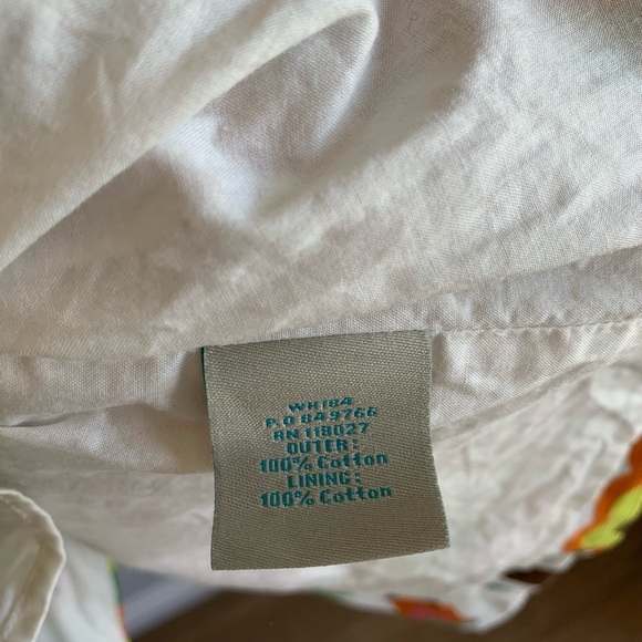 Boden Floral Summer Mini Dress Cotton Size 2 - Picture 5 of 10